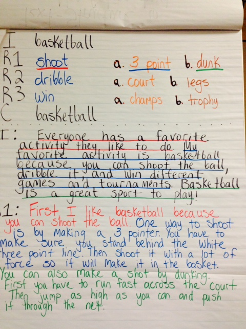 Expository Writing Anchor Chart -  Denmark